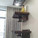 Mẫu bàn thờ treo tường 2 tầng TT2099