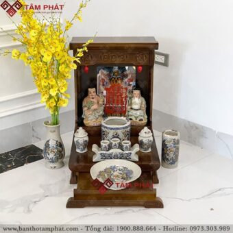 Mẫu Bàn Thờ Thần Tài Ông Địa Đẹp BTT-3313