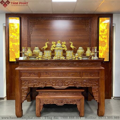 Phòng thờ gia tiên đẹp mẫu BT-1123