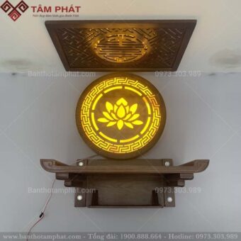 Trang thờ treo tường đơn giản mẫu TT2041