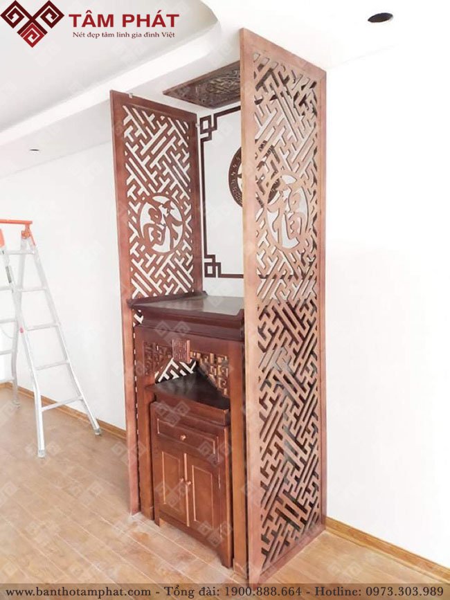 Feedback lắp bàn thờ từ anh Chín chung cư Tân Quy, Quận 7