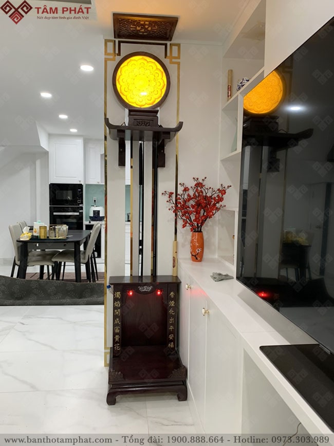 Tranh mandala cho bàn thờ treo thờ Phật