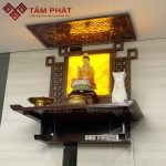 Bàn thờ treo Tâm Phát đa dạng mẫu mã và trang trí