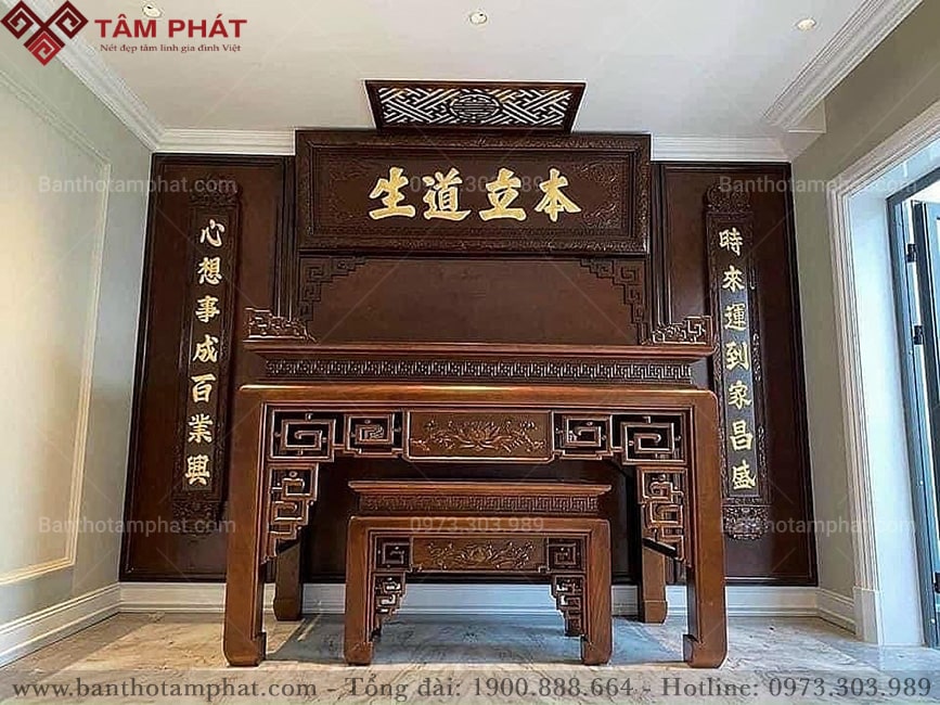Phòng thờ gia tiên mẫu BT-1146