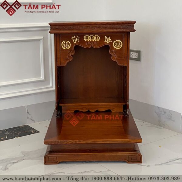 Thiết kế bàn thờ thần tài đơn giản đẹp mắt