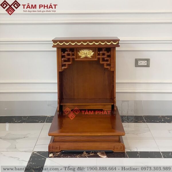 Bàn thờ ông địa mang màu sắc hiện đại