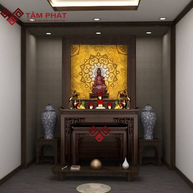 Tranh trúc chỉ cho phòng thờ Phật