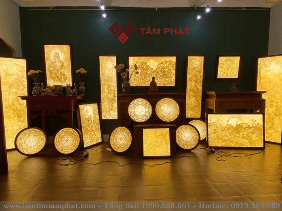 Xưởng sản xuất Tâm Phát cung cấp rất nhiều mẫu tranh khác nhau