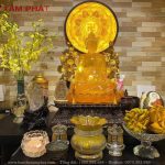 Tranh trúc chỉ chữ Vạn được sử dụng nhiều trong không gian Phật giáo