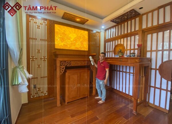 Tỉ mỉ trong từng chi tiết nhỏ đẻ tạo nên không gian đẹp