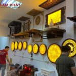Tranh trúc chỉ tròn được Tâm Phát sản xuất rất nhiều mẫu mã