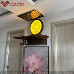 Tranh lá bồ đề mạng lại bình an, may mắn cho gia chủ