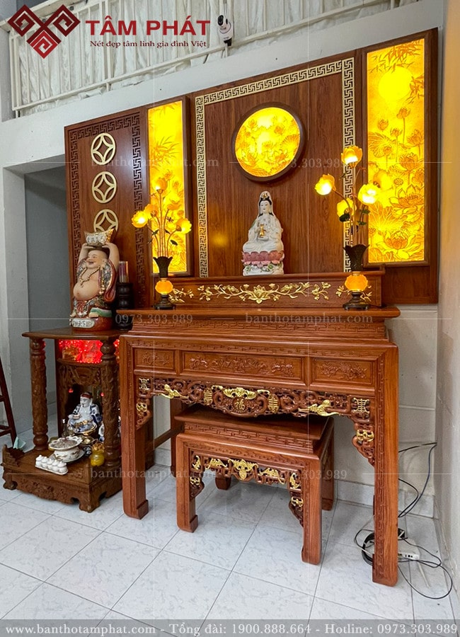 Mẫu phòng thờ đẹp BT-1168