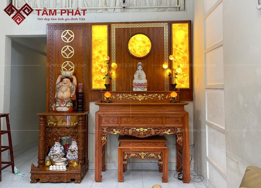 Mẫu phòng thờ đẹp BT-1168