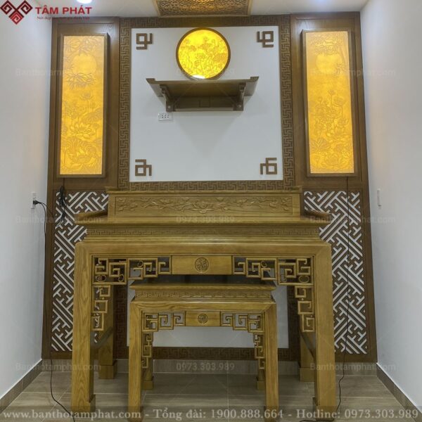Mẫu phòng thờ đơn giản BT-1185