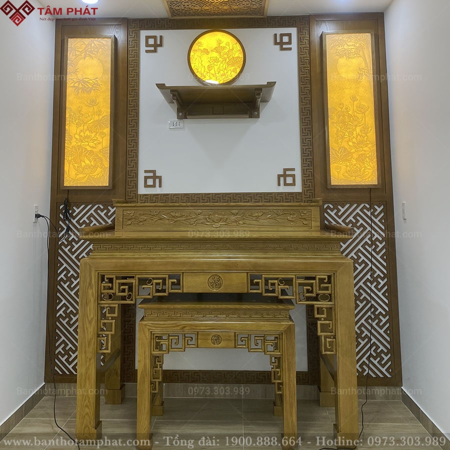 Mẫu phòng thờ đơn giản BT-1185