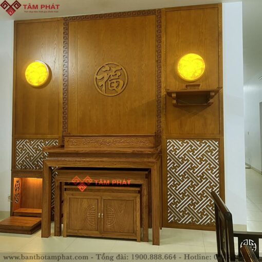 Mẫu phòng thờ gỗ BT-1183