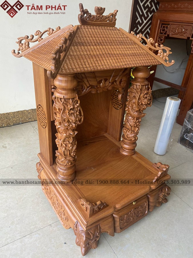 Bàn thờ Thần Tài Ông Địa cao cấp BTT-3328