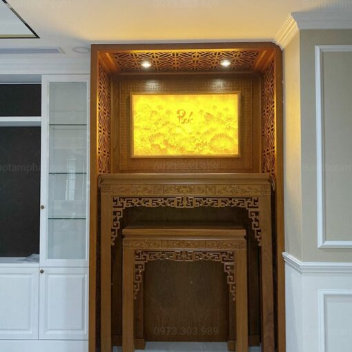 Mẫu bàn thờ tại phòng khách BT-1199