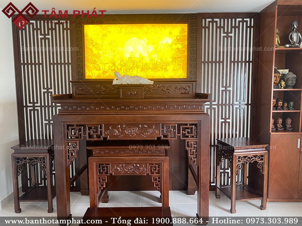 Mẫu phòng thờ đẹp BT-1195 Tâm Phát