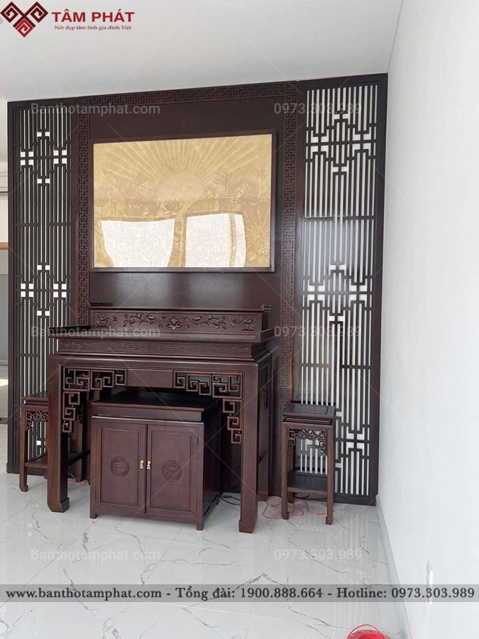 Mẫu phòng thờ đẹp BT-1195 Tâm Phát