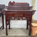 Bàn thờ 2 cấp gỗ Căm Xe