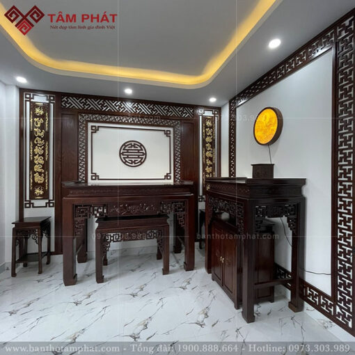 Phòng thờ Phật và gia tiên BT-1230
