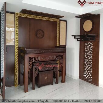 Phòng thờ đẹp Tâm Phát mẫu BT-1266