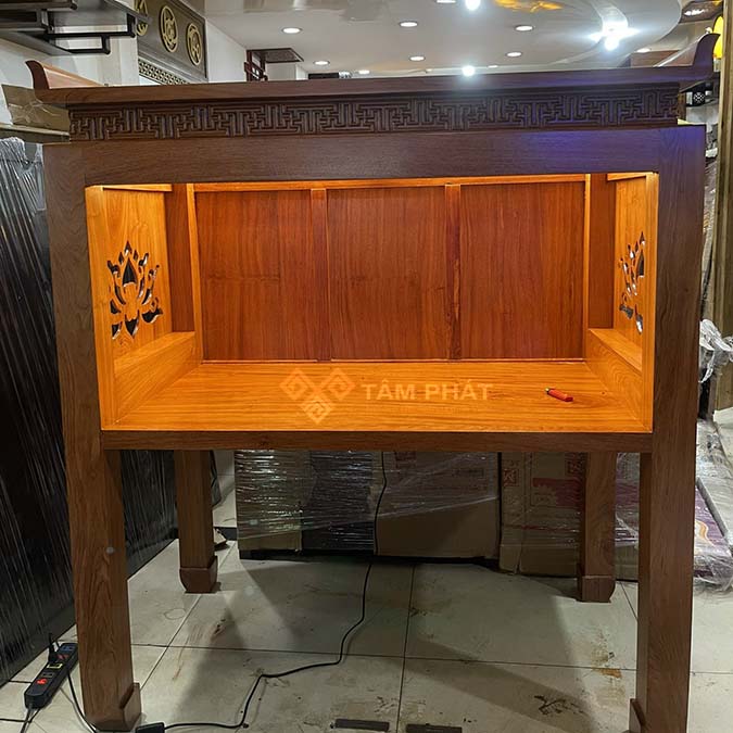 Mẫu bàn thờ chung cư đơn giản BT-1261 Tâm Phát