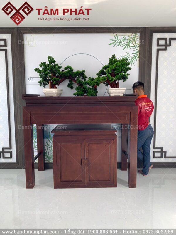 Mẫu bàn thờ đơn giản Tâm Phát BT-1263