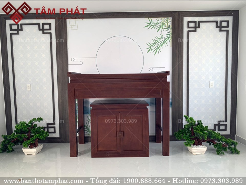 Mẫu bàn thờ đơn giản Tâm Phát BT-1263