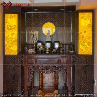 Tranh trúc chỉ 2 bên phòng thờ TC6692