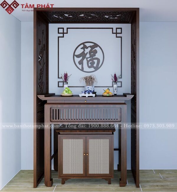 Mẫu bàn thờ thiết kế mới BT-1266