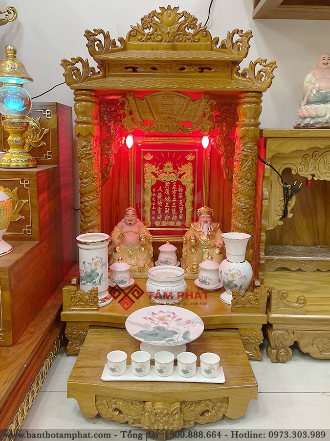 Tượng Ông Địa, Thần Tài được làm bằng đá tự nhiên cao cấp