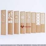 Vách ngăn đa dạng hoa văn và màu sắc