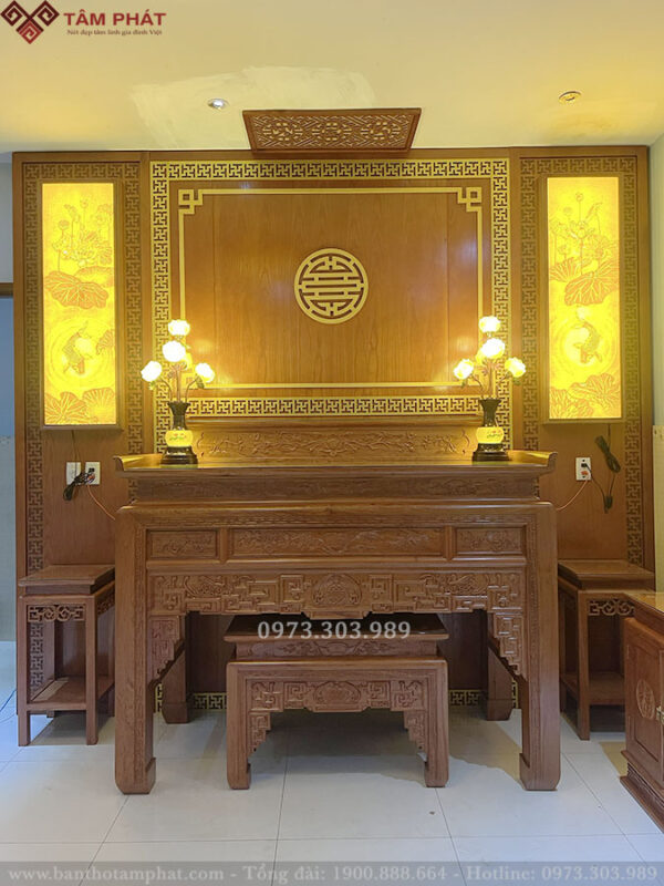Phòng thờ gia tiên cao cấp BT-1281