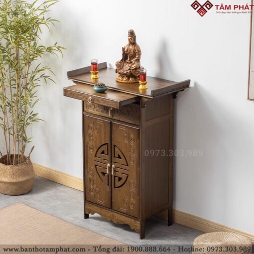 Mẫu kệ thờ Phật nhỏ đơn giản