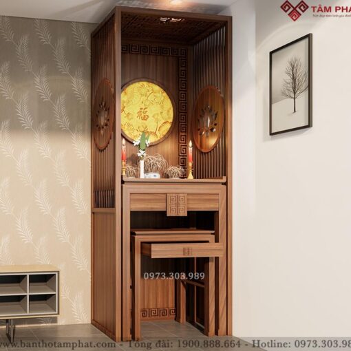 Bàn thờ chung cư đơn giản BT-1066