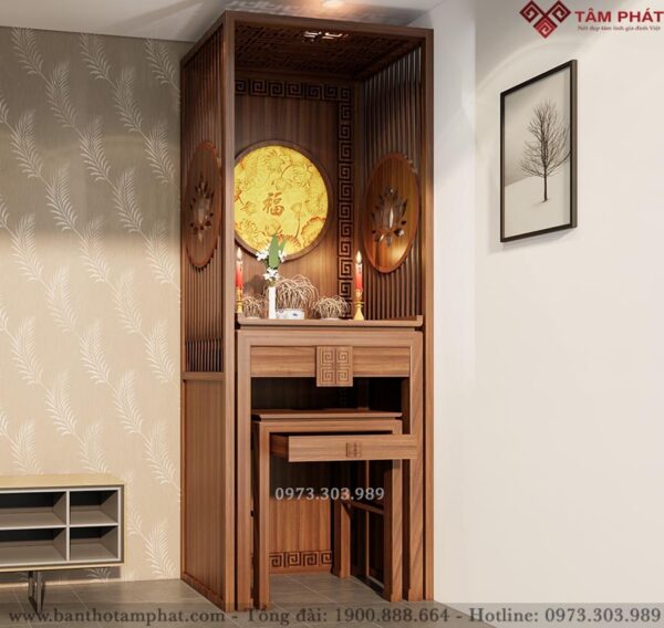 Bàn thờ chung cư đơn giản BT-1066