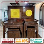 Thi công phòng thờ cho khách hàng Tâm Phát
