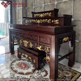 Bàn thờ tam cấp, 3 cấp đẹp mẫu BT-1510