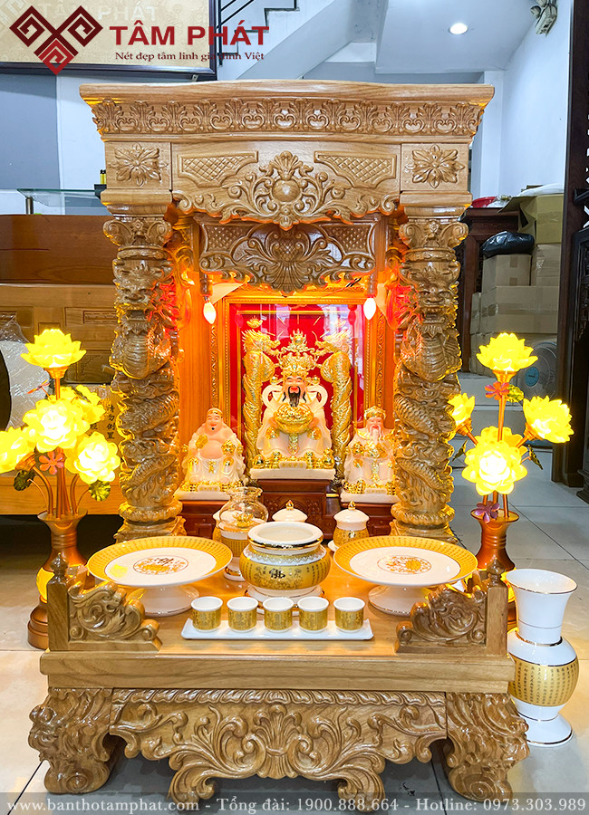 Giải đáp bàn thờ Ông Địa Thần Tài gồm những vật phẩm gì