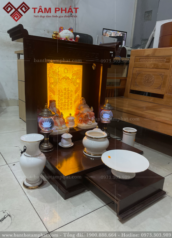 Bàn thờ Thần Tài Ông Địa đẹp