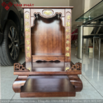 Bàn thờ Thần Tài BTT-3305 làm bằng gỗ Gụ