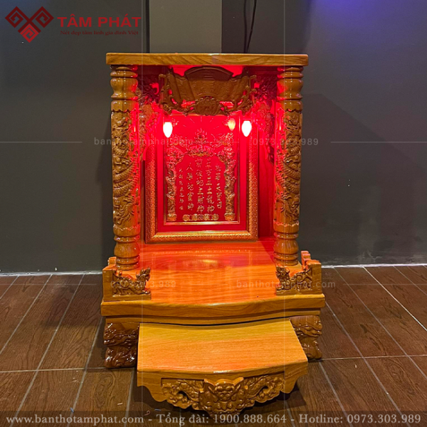 Bàn thờ Thần Tài thiết kế đơn giản