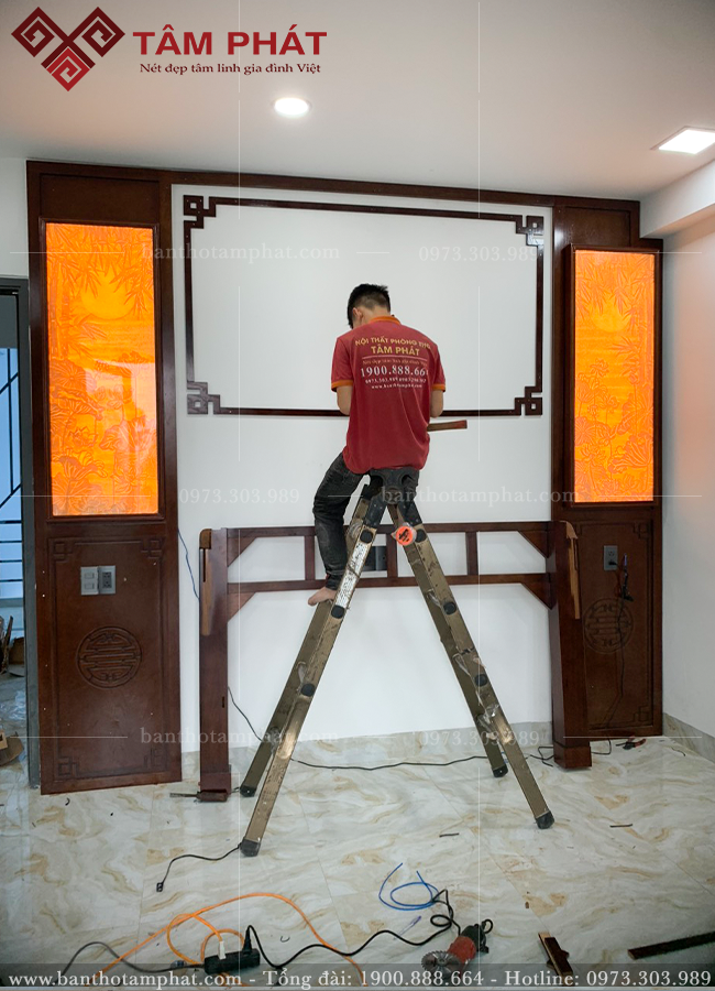 Tâm Phát miễn phí thiết kế 3D, tư vấn tại nhà cho quý khách hàng