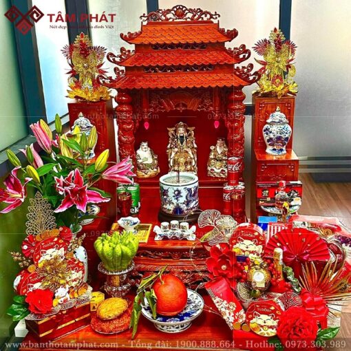 Bàn thờ ông địa thần tài