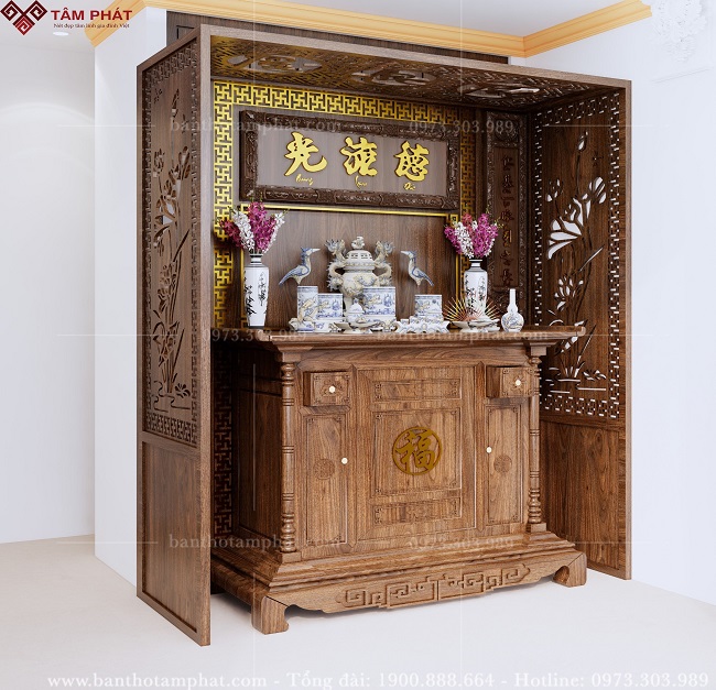 Kích thước vách ngăn thường được thiết kế theo từng không gian khác nhau