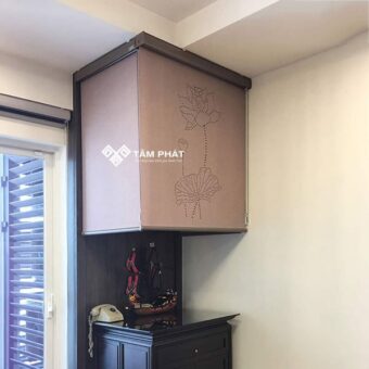 Rèm che bàn thờ treo tường REM-008