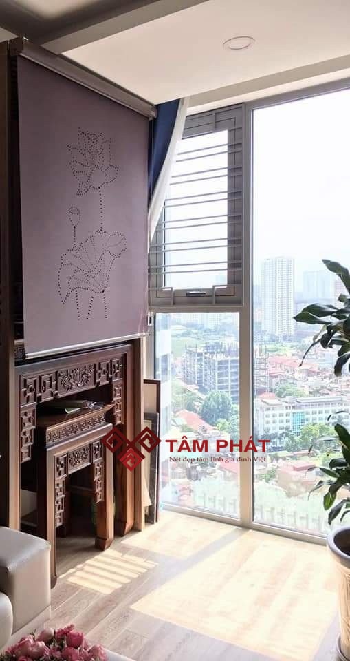 Rèm che bàn thờ chung cư Rèm che bàn thờ chung cư